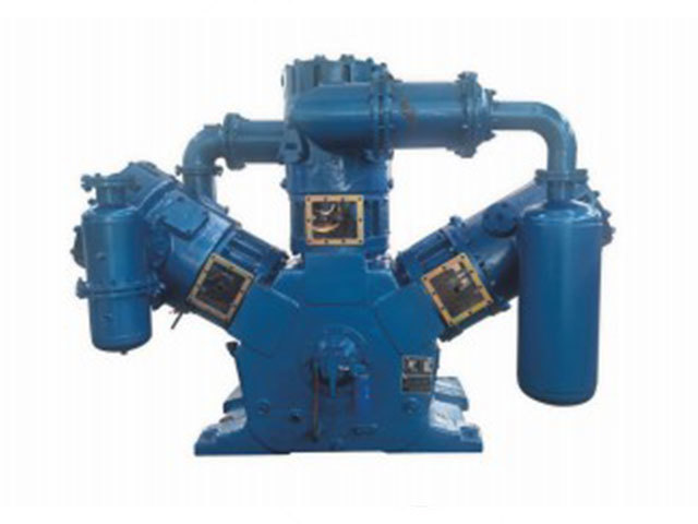 Special medium non-lubricated compressor