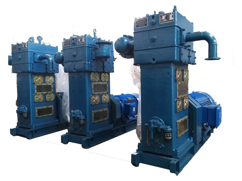 Non-lubricating gas compressor